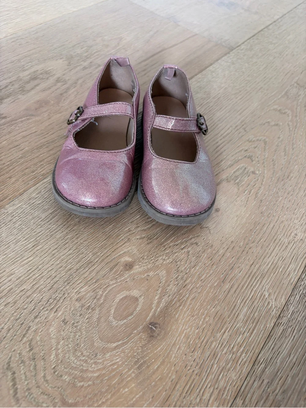 Old Navy Shimmery Pink Mary Jane Shoes